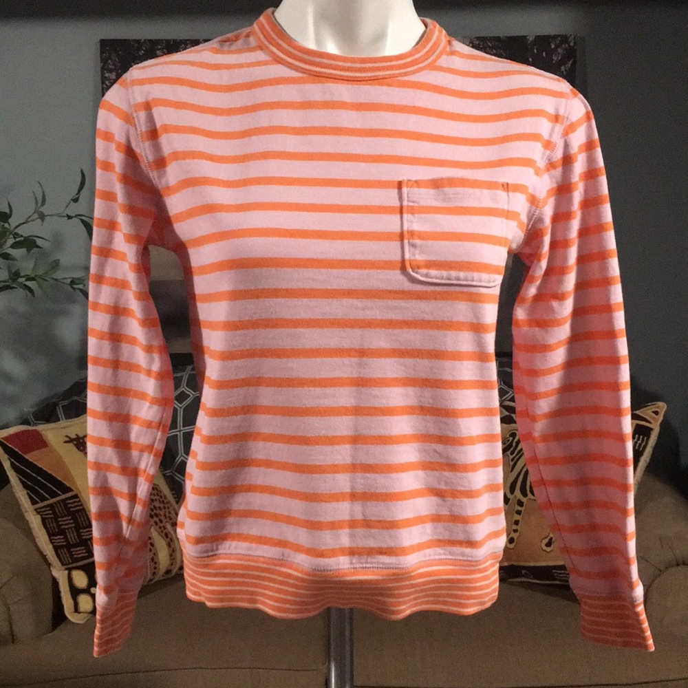 Gap Mariner Striped Pink Sweater - XS